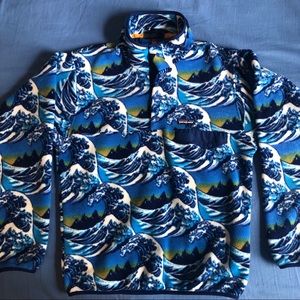 Patagonia (men’s) Small synchilla snap fleece